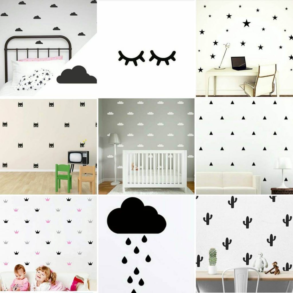 Kamar anak yang sederhana - Wall decal